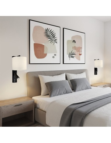 ΑΠΛΙΚΑ 4229500 ΛΕΥΚΗ + LED 3W 3000K ΜΑΥΡΟ