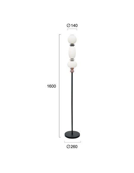 ΦΩΤΙΣΤΙΚΟ ΔΑΠΕΔΟΥ 4347100 GEMMA LED 16W 3000K