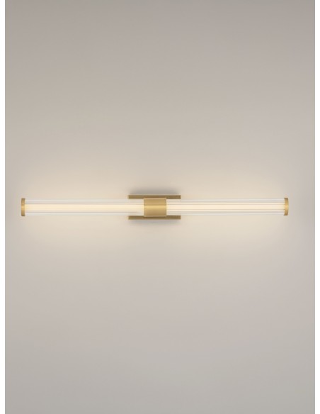 ΑΠΛΙΚΑ LED 12W 9236414 3000K ΔΙΑΦΑΝΟ ΓΥΑΛΙ ΜΕ ΧΡΥΣΗ ΒΑΣΗ IP44