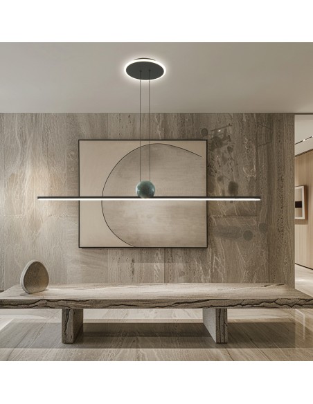ΦΩΤΙΣΤΙΚΟ ΚΡΕΜΑΣΤΟ LED 30W 4348600 3000K ΜΑΡΜΑΡΟ-ΠΡΑΣΙΝΟ