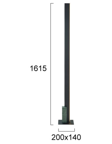 ΦΩΤΙΣΤΙΚΟ ΔΑΠΕΔΟΥ LED 24W 4348700 3000K ΜΑΥΡΟ...