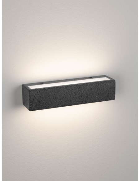 ΑΠΛΙΚΑ  ΣΤΕΓΑΝΗ LED 10W 9186191 ΤΣΙΜΕΝΤΟ ΜΑΥΡΟ ΙΡ65