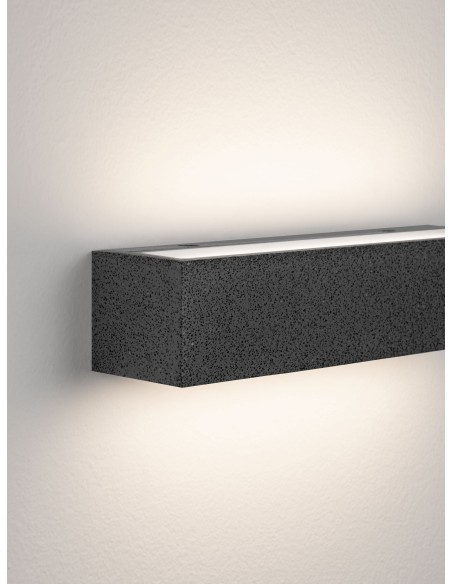 ΑΠΛΙΚΑ  ΣΤΕΓΑΝΗ LED 10W 9186191 ΤΣΙΜΕΝΤΟ ΜΑΥΡΟ ΙΡ65