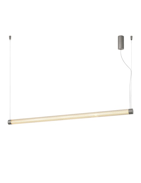ΦΩΤΙΣΤΙΚΟ ΚΡΕΜΑΣΤΟ LED 4342200 58W 3000Κ GUN METAL ΜΕ ΑΚΡΥΛΙΚΟ