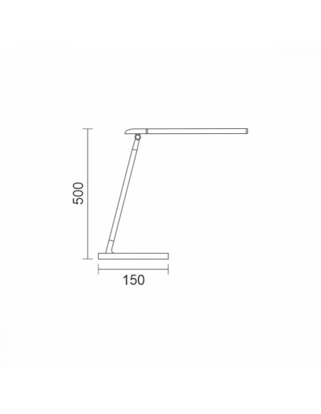 ΠΟΡΤΑΤΙΦ ΓΡΑΦΕΙΟΥ LED 6054 6W RGB ΛΕΥΚΟ 3000-4000-6000Κ