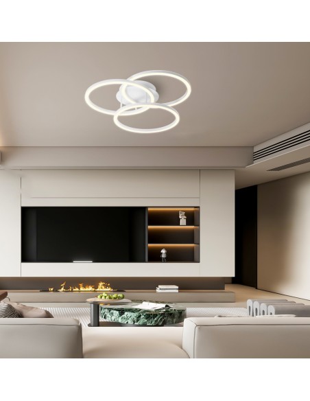 ΦΩΤΙΣΤΙΚΟ ΟΡΟΦΗΣ LED 4324501 40W 3000K ΛΕΥΚΟ