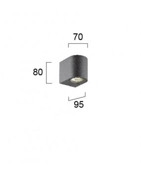 ΑΠΛΙΚΑ TILOS 4099700 ΑΝΘΡΑΚΙ 2