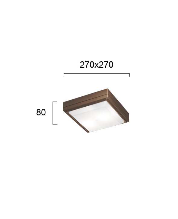 ΠΛΑΦΟNΙΕΡΑ LEROS SQ 4049303 ΚΑΦΕ