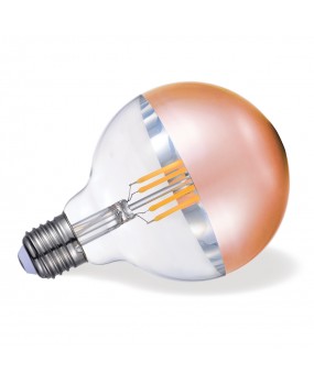 ΛΑΜΠΑ LED FILAMENT Φ95 7W E27 2700K ΧΑΛΚΟΣ