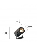 ΠΡ0ΒΟΛΕΑΣ LED EΞΩΤ. MARIS 4187600 ANΘΡΑΚΙ