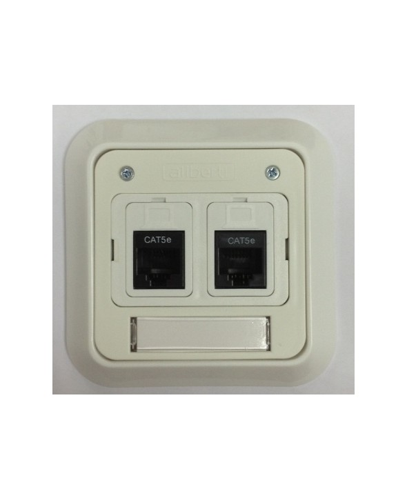 ΠΡΙΖΑ DATA CAT5e RJ45 UTP ΔΙΠΛΗ SIROS 575