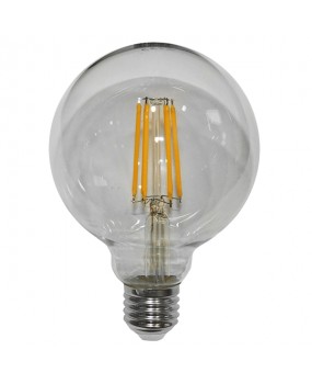ΛΑΜΠΑ LED GLOBE 8W 271100800 ΘΕΡΜΟ ΔΙΑΦΑΝΗ