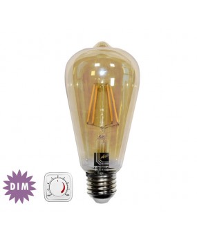 ΛΑΜΠΑ LED ABOKANTO ΜΕΛΙ 6W E27 2200K NTIM.27866009