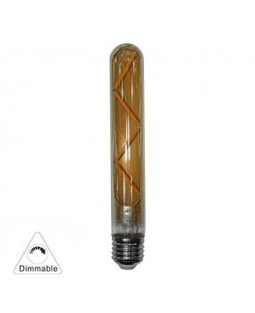 ΛΑΜΠΑ LED ΣΩΛΗΝΑ ΜΕΛΙ 6W E27 2200K 27846009