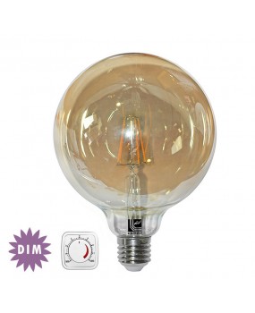 ΛΑΜΠΑ LED GLOBE ΜΕΛΙ Φ125 6W E27 2200K NTIM.2781256009
