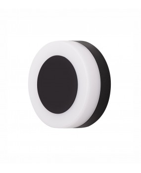 ΑΠΛΙΚΑ LED 9W 9529713 3000K ΜΑΥΡΟ IP65