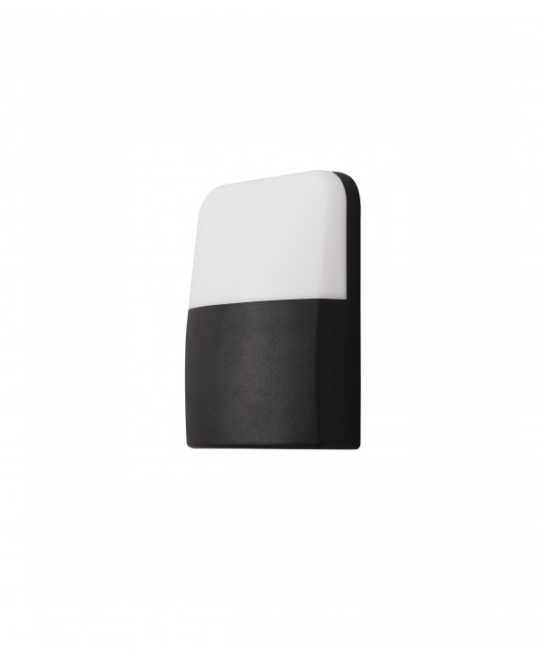 ΑΠΛΙΚΑ LED 6W 9522102 ΜΑΥΡΗ 3000Κ ΙΡ65