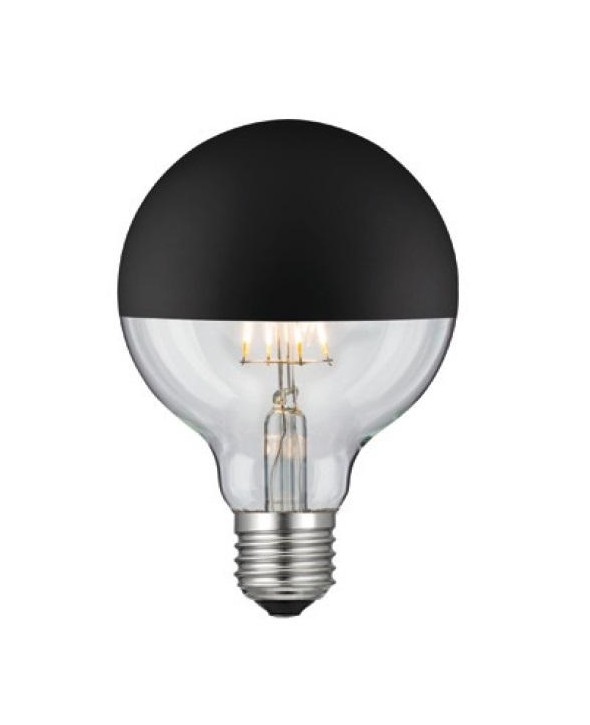 ΛΑΜΠΑ LED GLOBE 6W E27 2700K RETRO ΑΝΤΕΣΤΡΑΜΕΝΟΥ ΚΑΘΡΕΠΤΗ 690LUMEN DIM