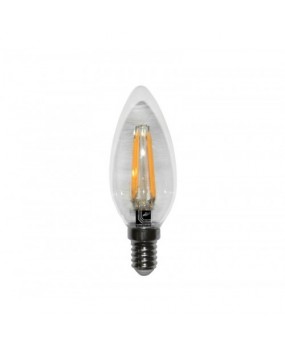 ΛΑΜΠΑ LED ΚΕΡΙ ΔΙΑΦΑΝΟ 4W E14 ΘΕΡΜΟ 1401400