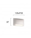 ΑΠΛΙΚΑ LED 3W 4243200 3000Κ ΛΕΥΚΟ
