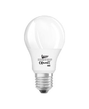 ΛΑΜΠΑ LED ΚΟΙΝΗ 7W E27 3000K 650LM  LUC.