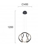 ΦΩΤΙΣΤΙΚΟ ΚΡΕΜΑΣΤΟ LED 40W 4247400