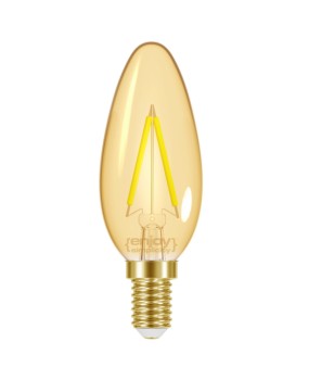 ΛΑΜΠΑ LED FILAMENT ΜΕΛΙ Β35 2.3W E14 2200K 180LM EL825603