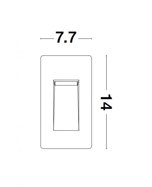 ΑΠΛΙΚΑ LED ΧΩΝΕΥΤΗ 1.5W 9083021 3000K
