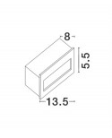 ΑΠΛΙΚΑ LED ΧΩΝΕΥΤΗ 3W 726405 3000K IP54