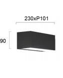 ΑΠΛΙΚΑ LED 13W ΠΛΑΣΤΙΚΗ 4257100 3000Κ ΙΡ65