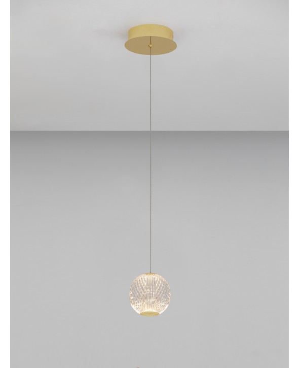 ΦΩΤΙΣΤΙΚΟ ΚΡΕΜΑΣΤΟ LED 4.2W 9511010 3200K ΧΡΥΣΟ