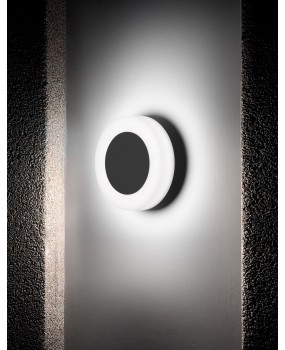 ΑΠΛΙΚΑ LED 9W 9529713 3000K ΜΑΥΡΟ IP65 2