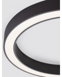 ΦΩΤΙΣΤΙΚΟ ΟΡΟΦΗΣ LED 60W 9345636 2700K-4000K ΜΑΥΡΟ DIMMABLE