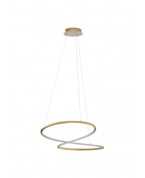 ΦΩΤΙΣΤΙΚΟ ΚΡΕΜΑΣΤΟ LED 41W 9248109 3000K ΧΡΥΣΟ DIMMABLE