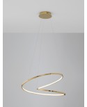 ΦΩΤΙΣΤΙΚΟ ΚΡΕΜΑΣΤΟ LED 41W 9248109 3000K ΧΡΥΣΟ DIMMABLE