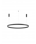 ΦΩΤΙΣΤΙΚΟ ΚΡΕΜΑΣΤΟ LED 80W 9530204 DIMMABLE ΜΑΥΡΟ