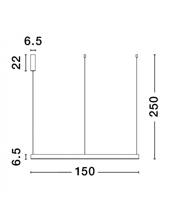 ΦΩΤΙΣΤΙΚΟ ΚΡΕΜΑΣΤΟ LED 9530203 80W