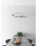 ΦΩΤΙΣΤΙΚΟ ΚΡΕΜΑΣΤΟ LED 45W 9748165 3000K ΜΑΥΡΟ