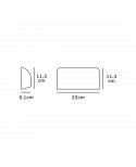 ΑΠΛΙΚΑ LED VK/02027/W/W 6W 3000K ΛΕΥΚΗ
